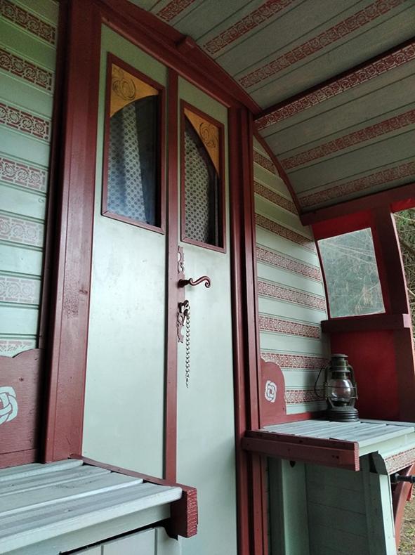 Hotel Roulotte Irlandaise Polly Saint-Vincent-en-Bresse Esterno foto